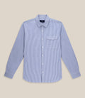 Chemise avec poche bleue - IZAC