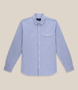 Chemise avec poche bleue - IZAC