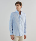 Chemise 100% lin ciel - IZAC