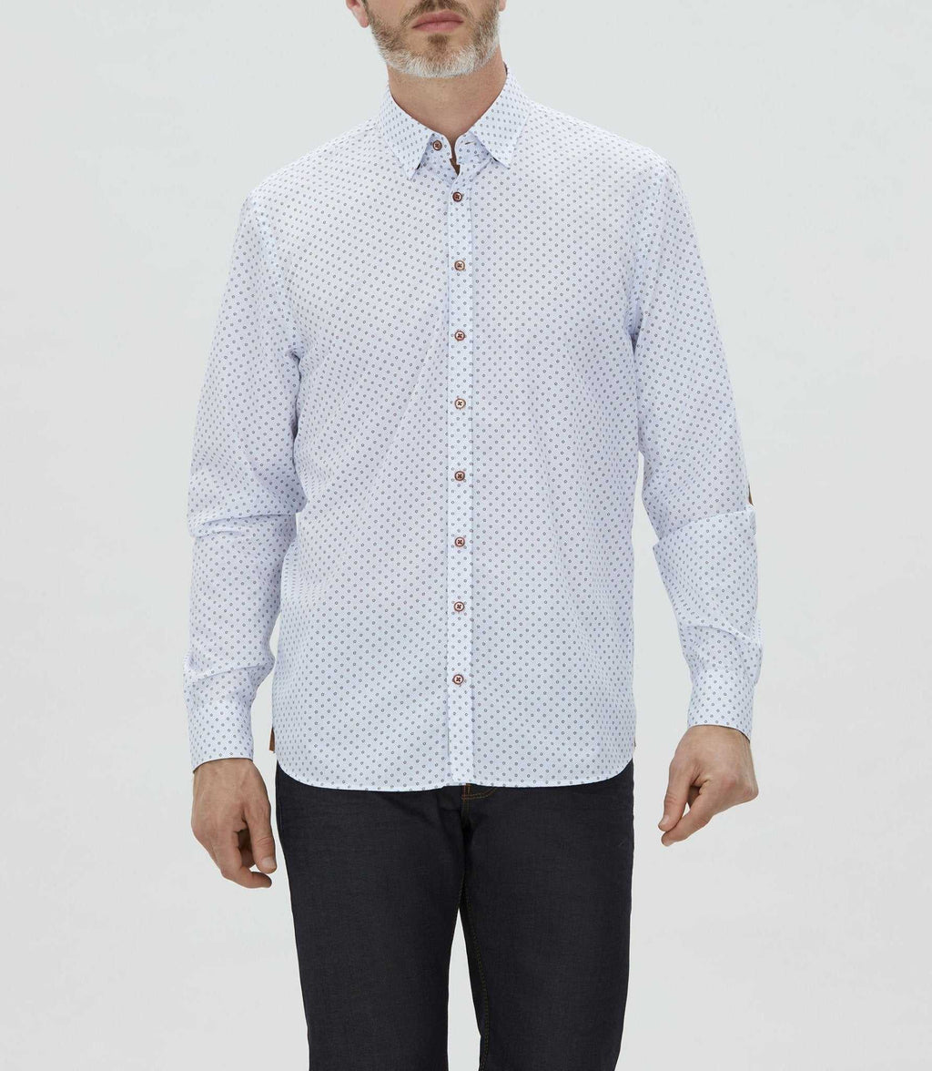Chemise casual en coton camel "Madi" - IZAC