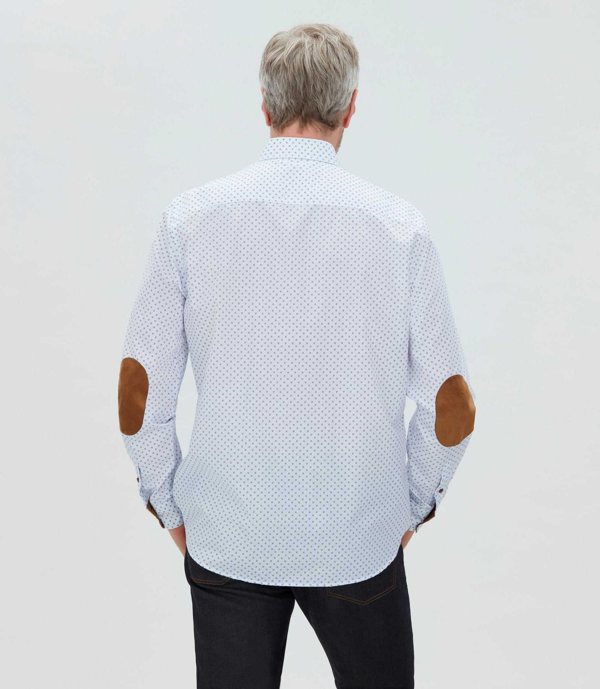 Chemise casual en coton camel "Madi" - IZAC