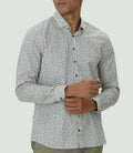 Chemise casual en coton bleu ciel "Maela" - IZAC