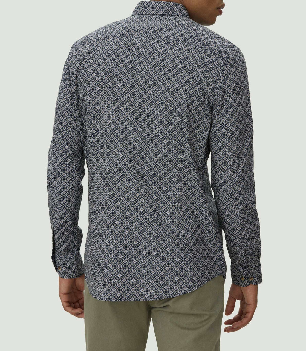 Chemise casual à motif marine "Maiki" - IZAC