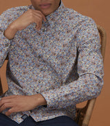 Chemise casual à imprimé marine "Malo" - IZAC