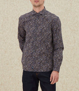 Chemise casual marron "Martin" - IZAC
