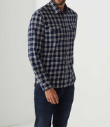 Chemise casual bleu "Adjia" - IZAC