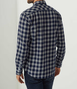 Chemise casual bleu "Adjia" - IZAC