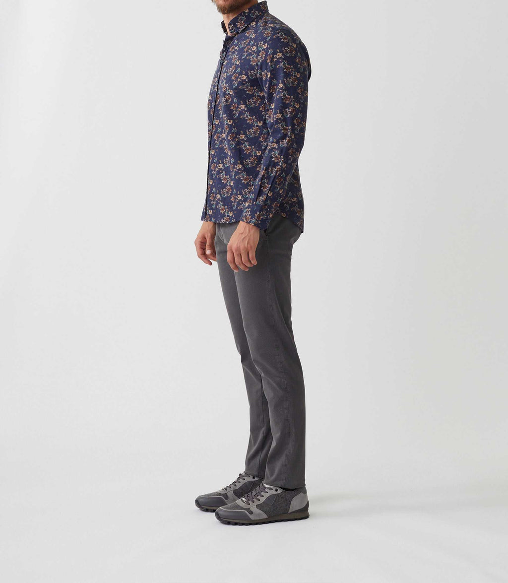 Chemise casual imprimé marine "Alya" - IZAC