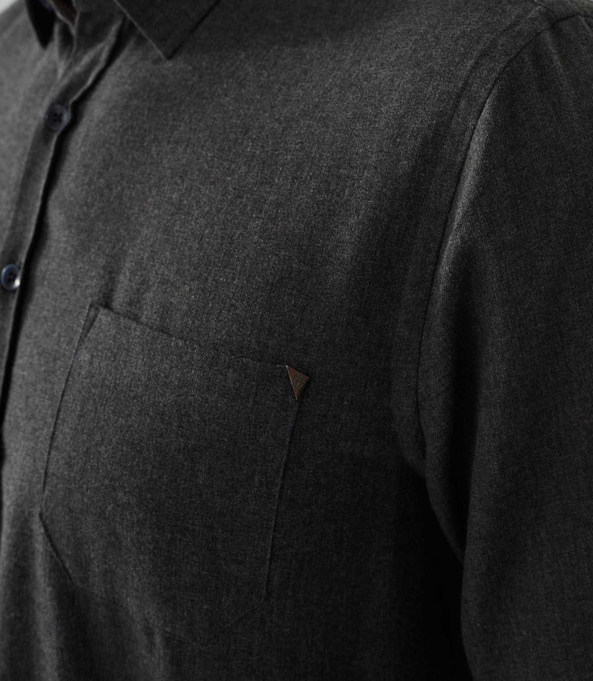 Chemise casual anthracite "Arthur" - IZAC