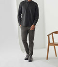 Chemise casual anthracite "Arthur" - IZAC