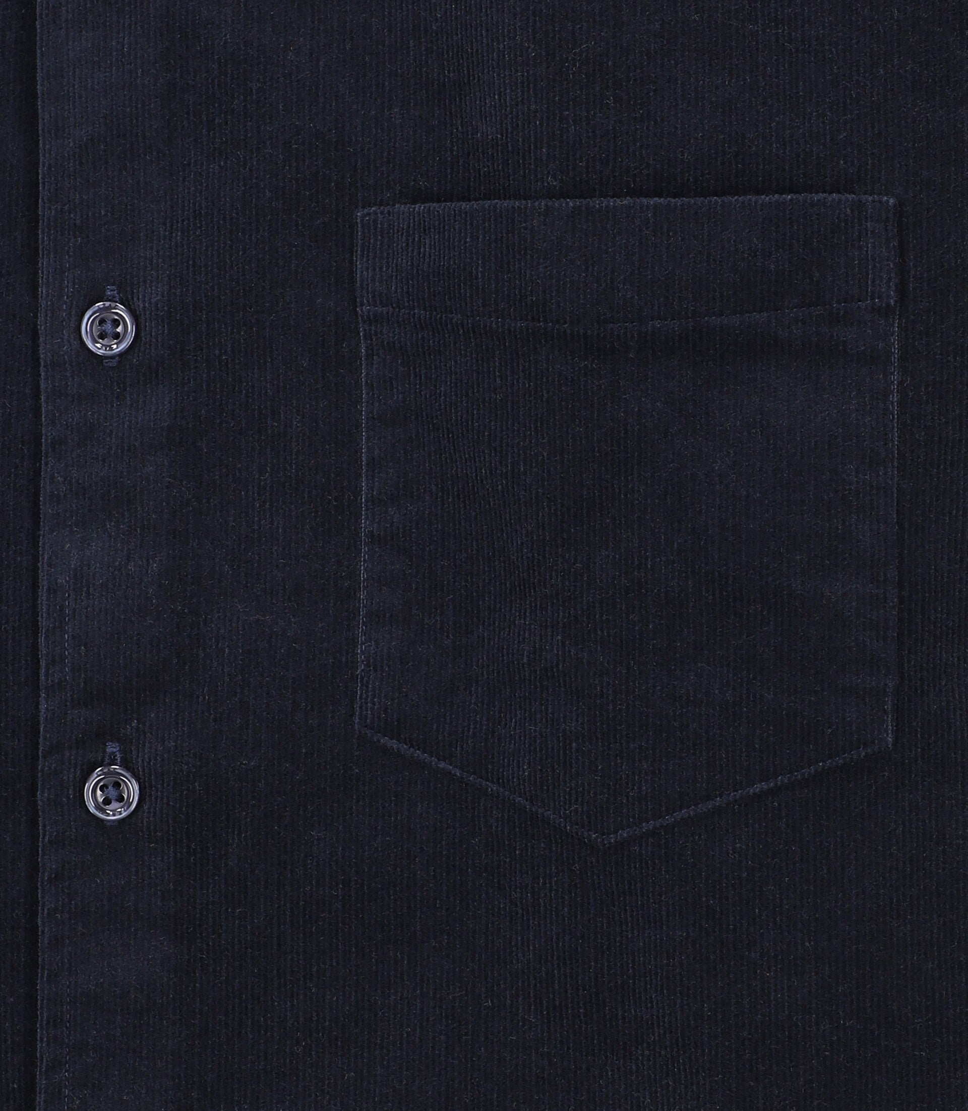 Chemise en velours marine - IZAC