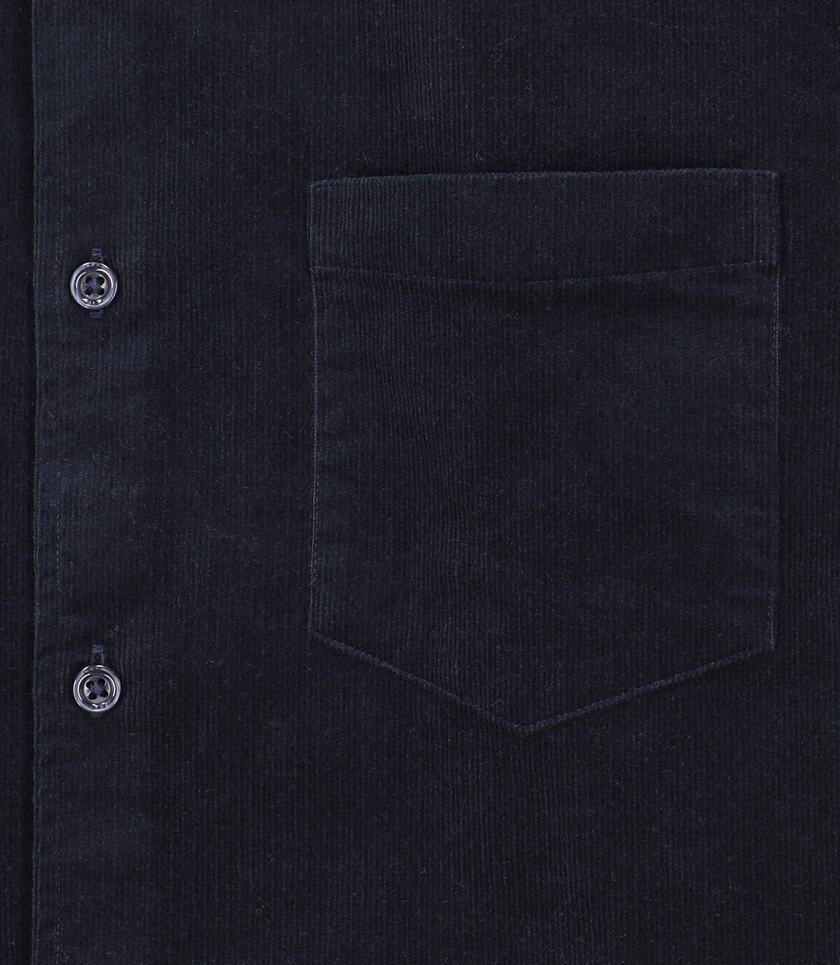 Chemise en velours marine - IZAC