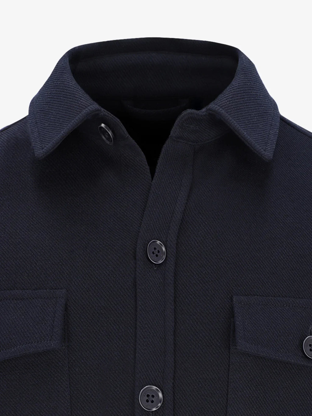 Surchemise effet maille marine - IZAC