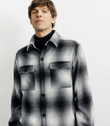 Surchemise à petits carreaux grise - IZAC