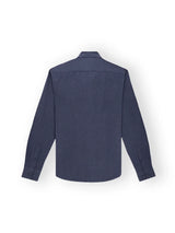Chemise en flanelle marine - IZAC