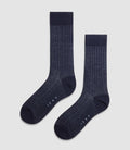 Chaussettes fil d'Ecosse marine RICOTE - IZAC