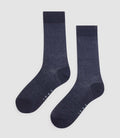 Chaussettes fil d'Ecosse marine RSEY - IZAC