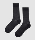Chaussettes fil d'Ecosse noir RSEY - IZAC