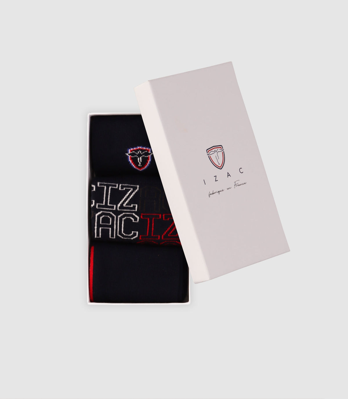 Boite de 3 chaussettes marine - IZAC