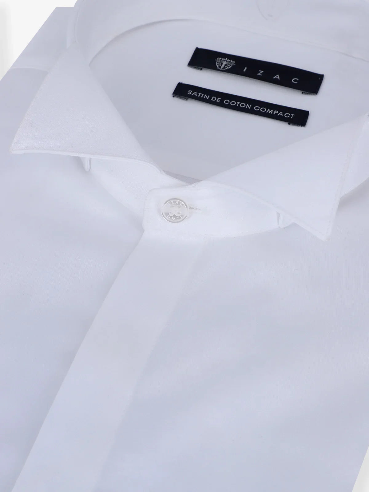 Chemise cérémonie 100% coton blanche - IZAC