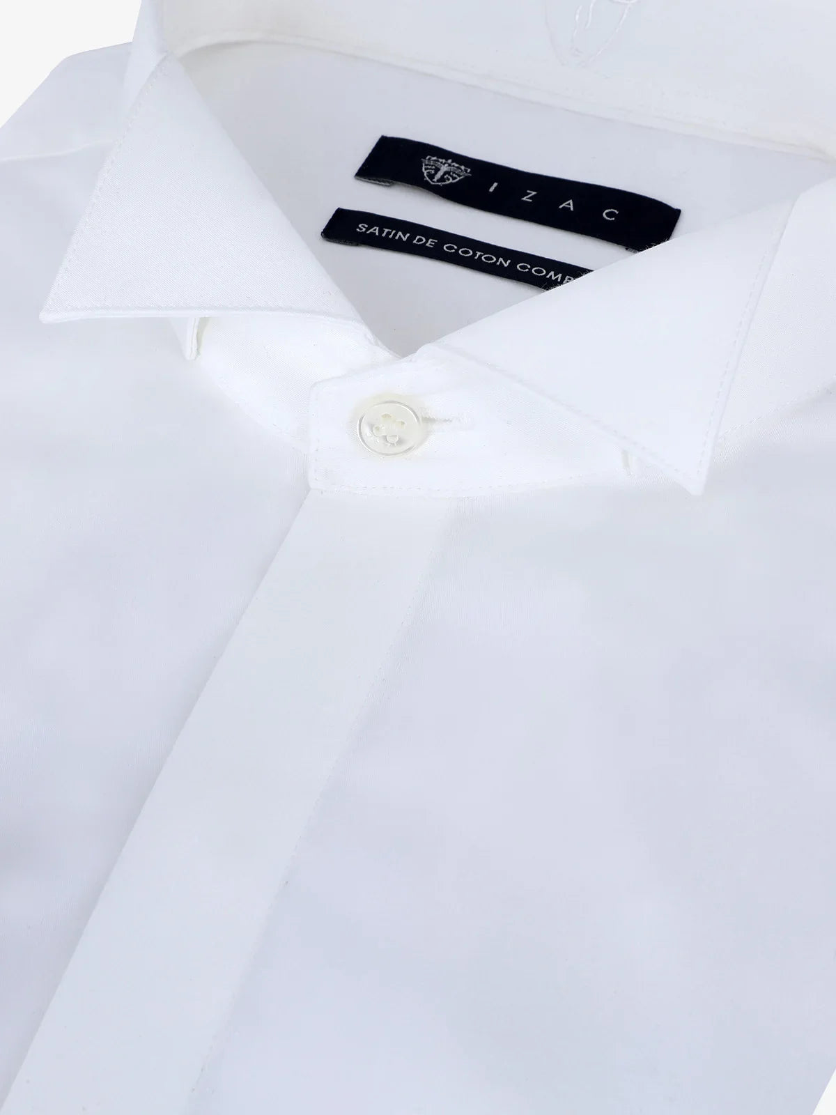 Chemise cérémonie 100% coton écrue - IZAC