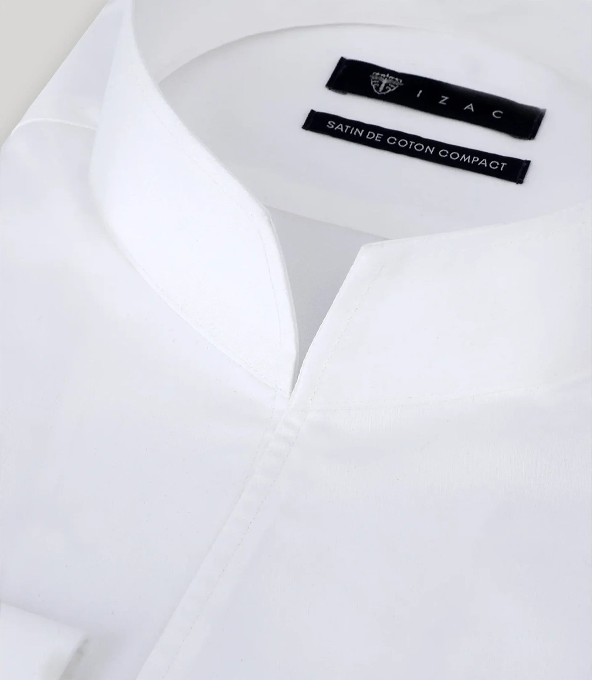 Chemise ville en coton blanc - IZAC