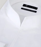 Chemise ville en coton blanc - IZAC