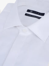 Chemise satin de coton blanche - IZAC