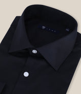 Chemise ville slim noir - IZAC