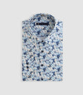 Chemise à imprimé floral bleu "Deby" - IZAC