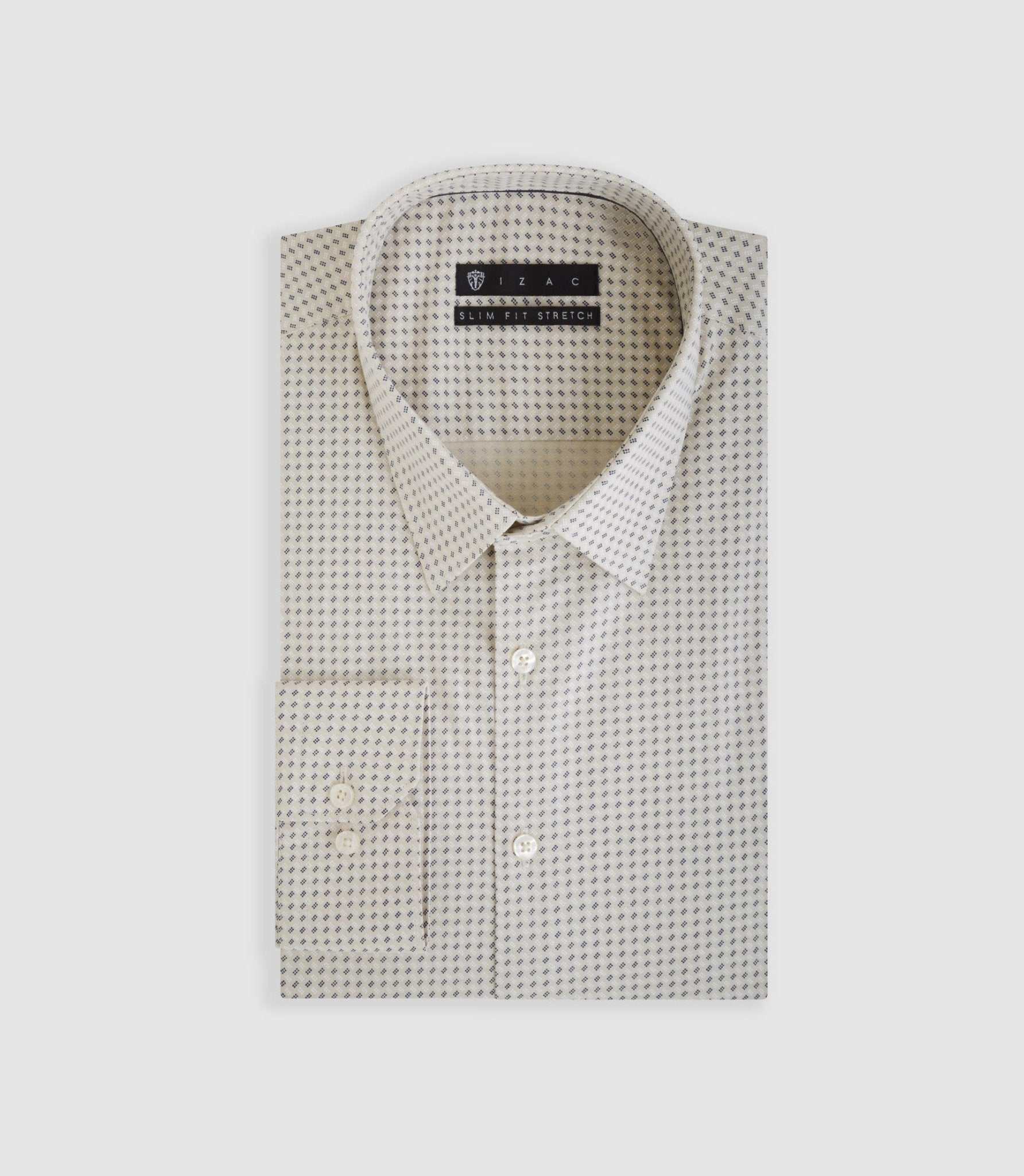 Chemise ville beige "Difast007" - IZAC