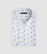 Chemise ville beige "Difast019" - IZAC