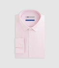 Chemise repassage facile rose "Donjon" - IZAC