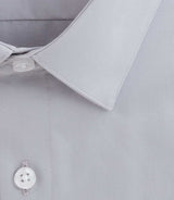 Chemise ville gris clair "Satinslim" - IZAC