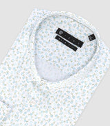 Chemise ville à imprimé vert "Tifast012" - IZAC
