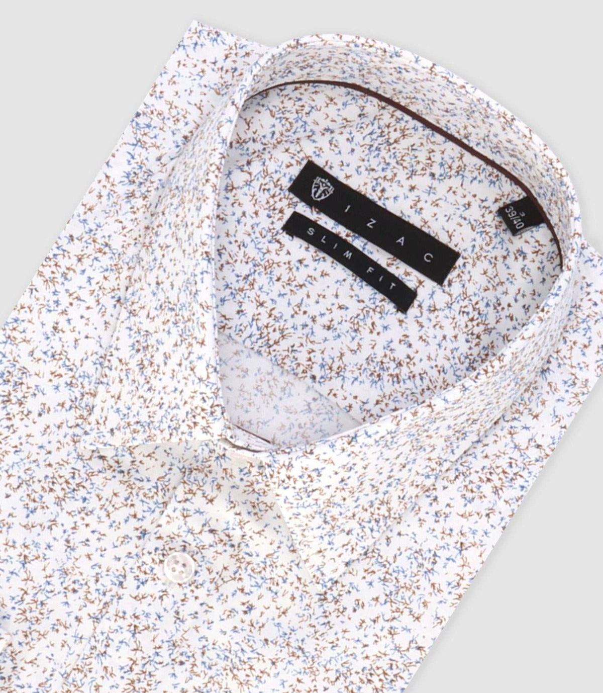 Chemise ville beige "Tifast028" - IZAC