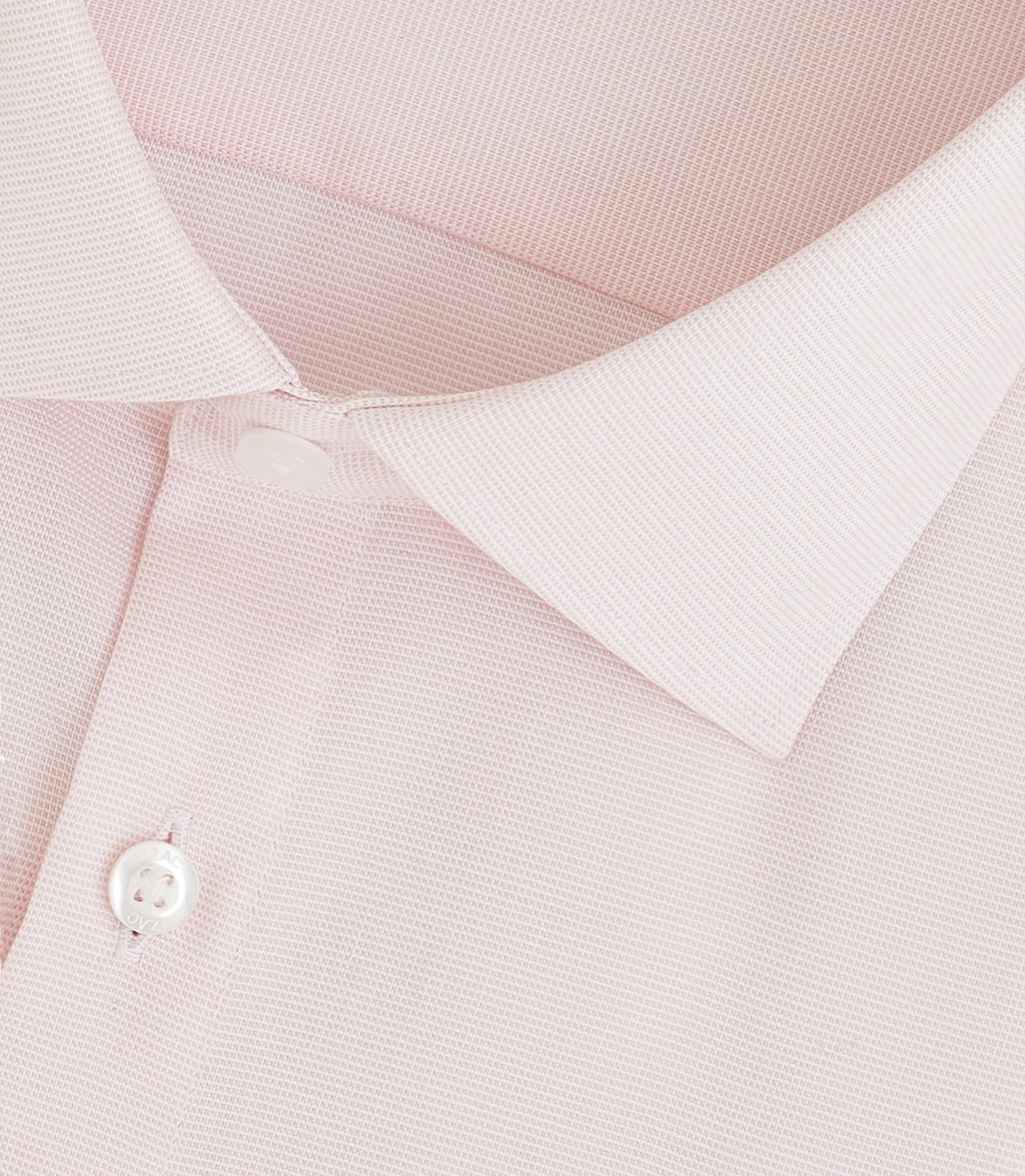 Chemise repassage facile rose "Memphis" - IZAC