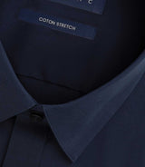 Chemise slim marine MALTE - IZAC