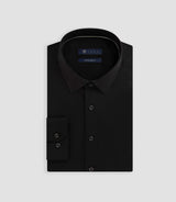 Chemise slim noir MALTE - IZAC