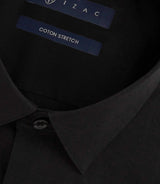 Chemise slim noir MALTE - IZAC