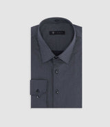 Chemise à imprimé micro motifs marine MARCEAUBT - IZAC