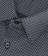 Chemise à imprimé micro motifs marine MARCEAUBT - IZAC