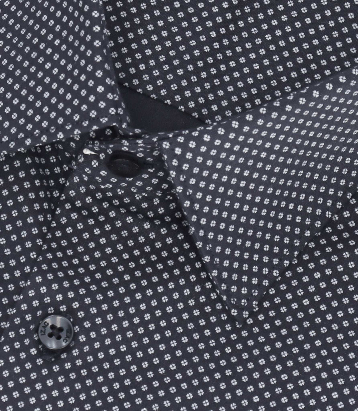Chemise à imprimé micro motifs marine MARCEAUBT - IZAC