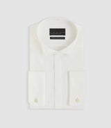 Chemise cérémonie en satin écru METAPHOR - IZAC