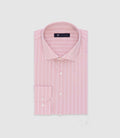 Chemise à rayures rose - IZAC