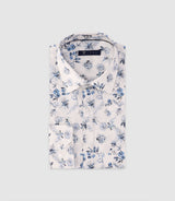 Chemise imprimée blanche - IZAC