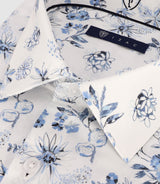 Chemise imprimée blanche - IZAC