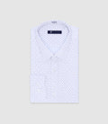 Chemise avec motifs blanche - IZAC