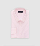 Chemise imprimée avec broderie rose - IZAC
