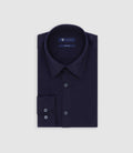 Chemise coupe slim marine - IZAC